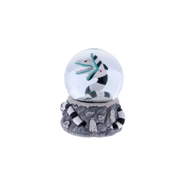 Beetlejuice Sandworm Light-up 3" Mini Snow Globe - Image 4
