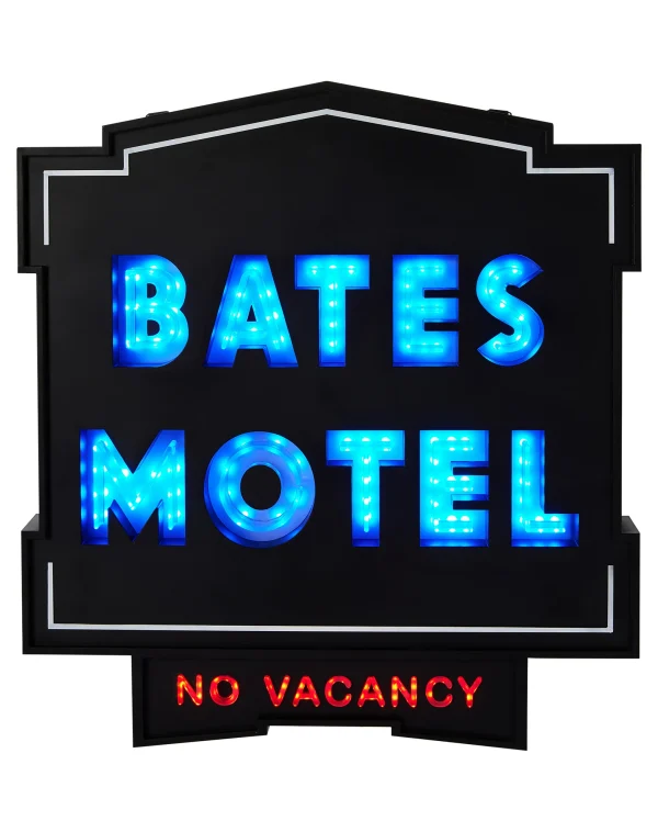 Psycho Bates Motel LED Sign
