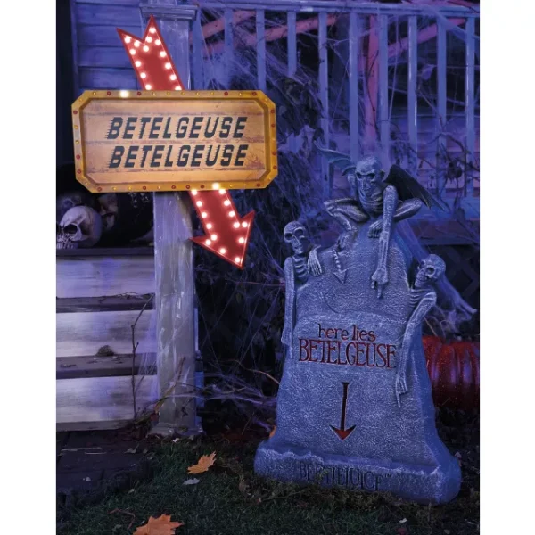 Beetlejuice Marquee Sign by Spirit Halloween at theMovieMerch.com