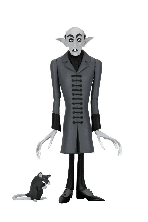 Nosferatu Toony Terrors Count Orlok Figure by NECA – 6” Silver Screen Collectible
