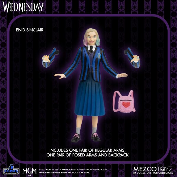 Wednesday & Enid 5 Points Action Figure Box Set from Mezco - Image 4