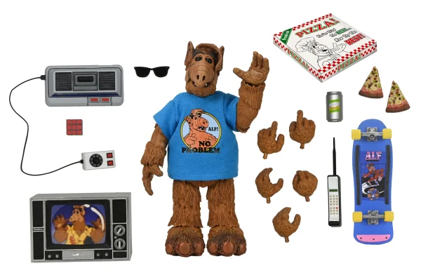 NECA Ultimate ALF 7” Action Figure | Totally 80s Cult TV Collectible at themoviemerch.com