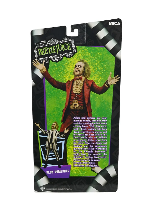 Beetlejuice - Red Tuxedo 7" Scale Action Figure by NECA - Image 5