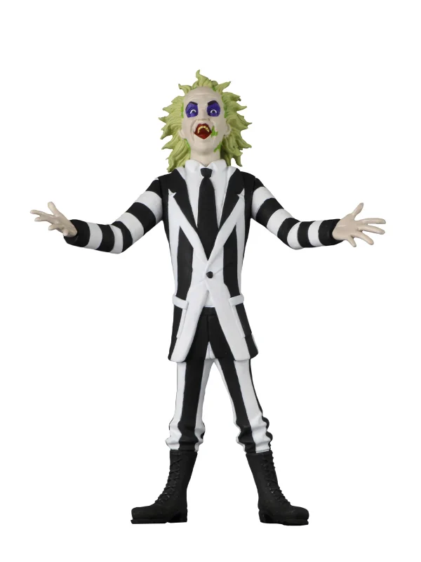 Beetlejuice Toony Terrors Figure by NECA – 6” Cartoon Horror Collectible