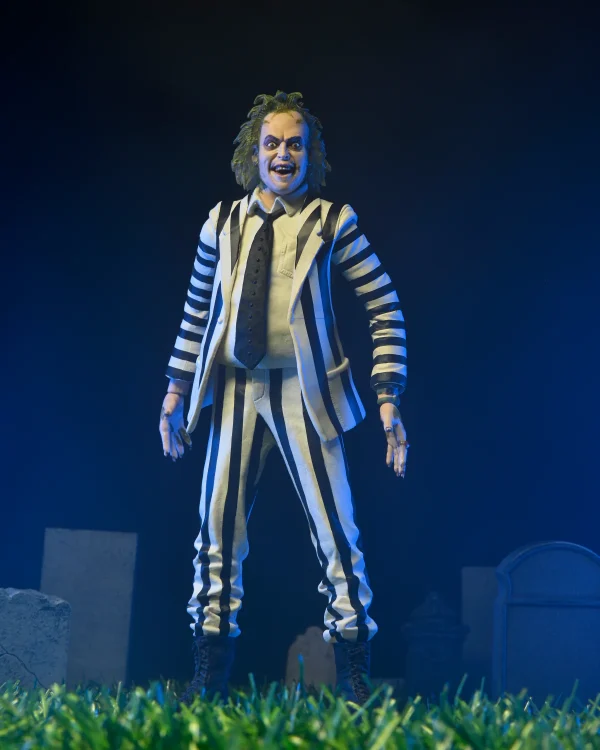 Beetlejuice - Striped Suit 7" Scale Action Figure by NECA - Image 5