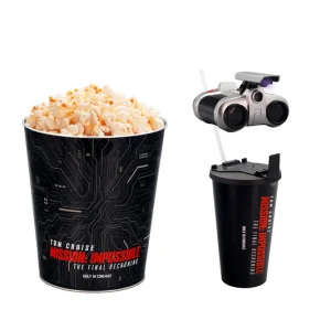Mission Impossible Goggle Tumbler & Popcorn Bucket Combo – Limited Edition Collectible at themoviemermch.com