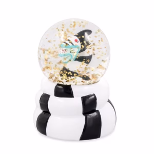 Beetlejuice sandworm, light-up mini snow globe