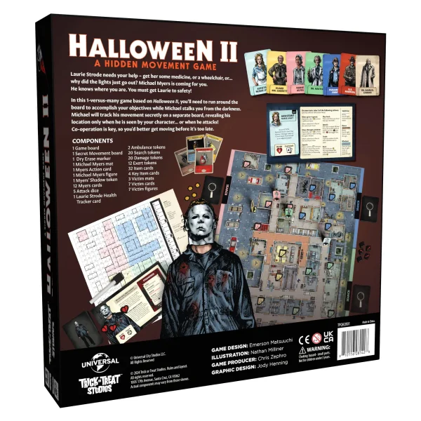 Halloween II - Michael Myers Board Game by Trick or Treat Studios - Image 3