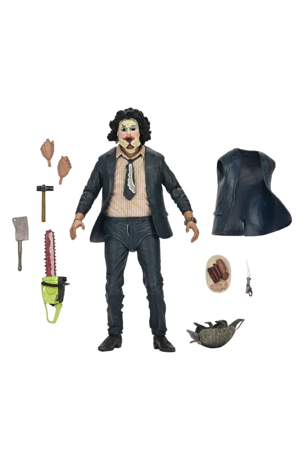 Texas Chainsaw 50th Anniversary Pretty Woman Leatherface Figure | NECA 7” Ultimate Edition from themoviemerch.com