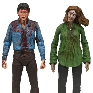 NECA Evil Dead Ultimate Ash & Cheryl 7” Action Figure Set at themoviemerch.com
