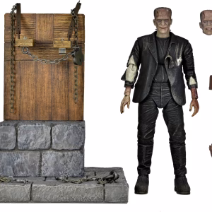 Bride of Frankenstein Ultimate Action Figure – Frankenstein’s Monster with Chair | NECA 7” Collectible at themoviemerch.com