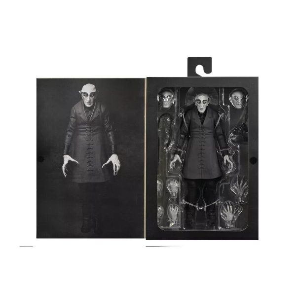 Nosferatu - Ultimate 7" 1922 Count Orlok Black and White Action Figure by NECA - Image 6