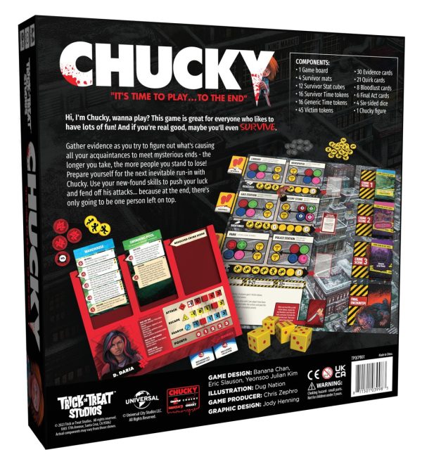 Chucky - Child's Play Board Game by Trick or Treat Studios - Image 3