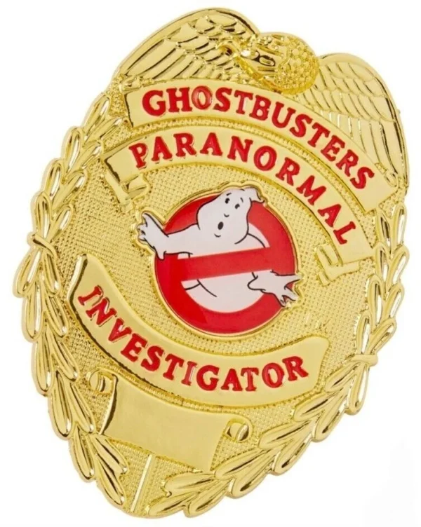Ghostbusters - Paranormal Investigators Badge Prop Replica by Spirit Halloween - Image 3