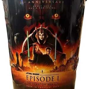 Phantom Menace Popcorn Bucket | Exclusive 25th Anniversary Cinemark Collectible from themoviemerch.com