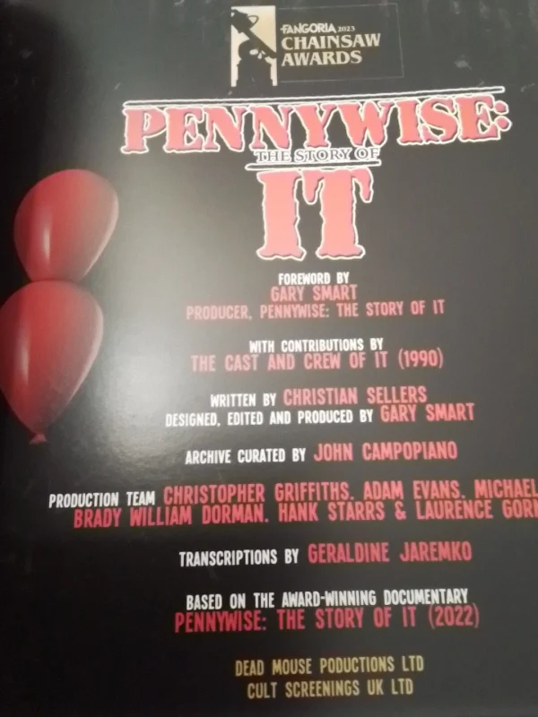 Pennywise: The Story of It by Christian Sellers - Movie Merch Exclusive Book - Image 4