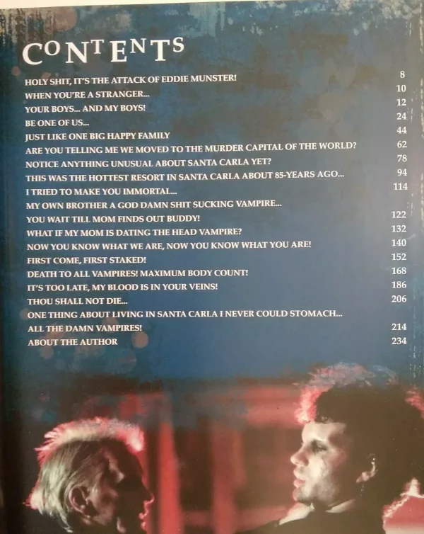 Lost in the Shadows the Story of the Lost Boys Movie Merch Exclusive Book - Image 3