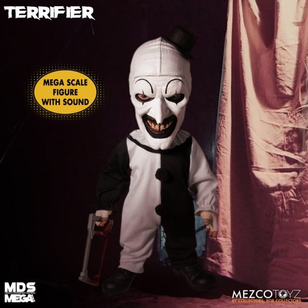 Terrifier 15" Talking Art the Clown by Mezco - Image 4