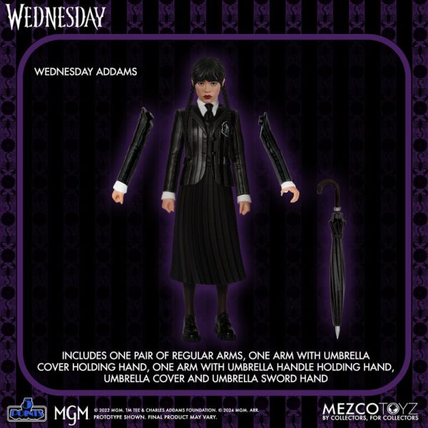 Wednesday & Enid 5 Points Action Figure Box Set from Mezco - Image 5