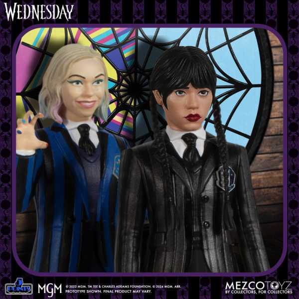 Wednesday & Enid 5 Points Action Figure Box Set from Mezco - Image 3