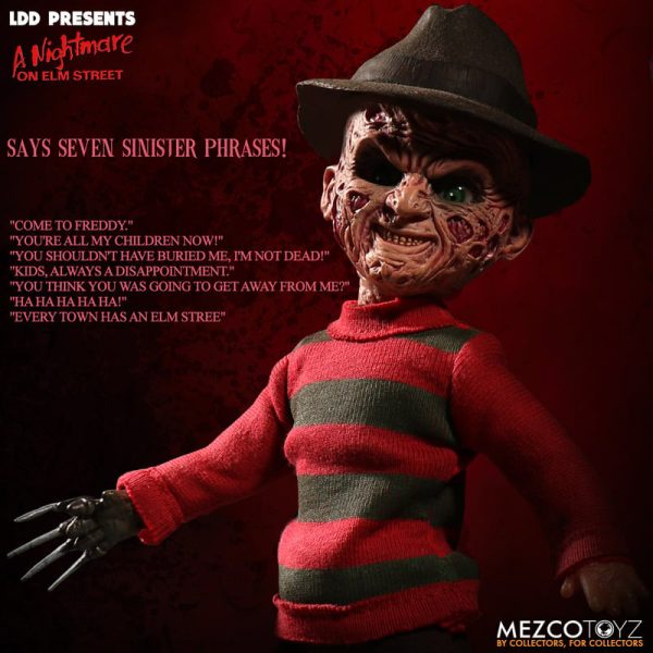 Freddy Krueger 10" Living Dead Doll by Mezco - Image 5