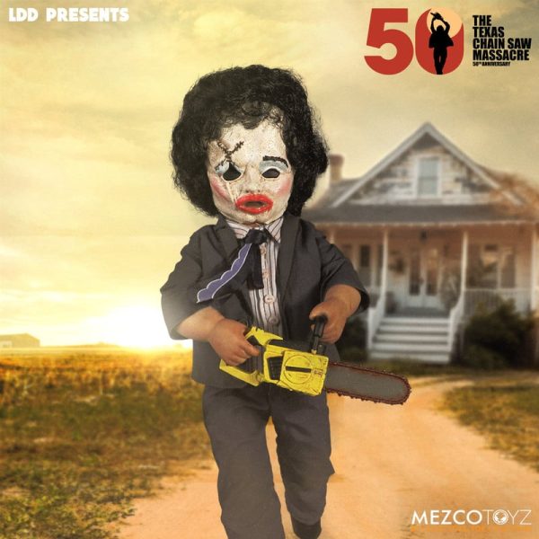 Deluxe Leatherface Doll – 10” Mezco Living Dead Dolls Collectibl