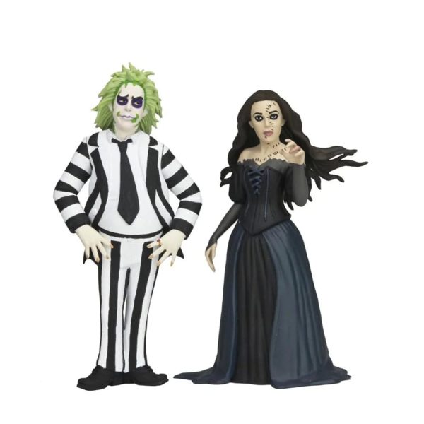 NECA Beetlejuice & Delores Toony Terrors Figure 2-Pack – Stylized Horror Collectibles at themoviemerch.com