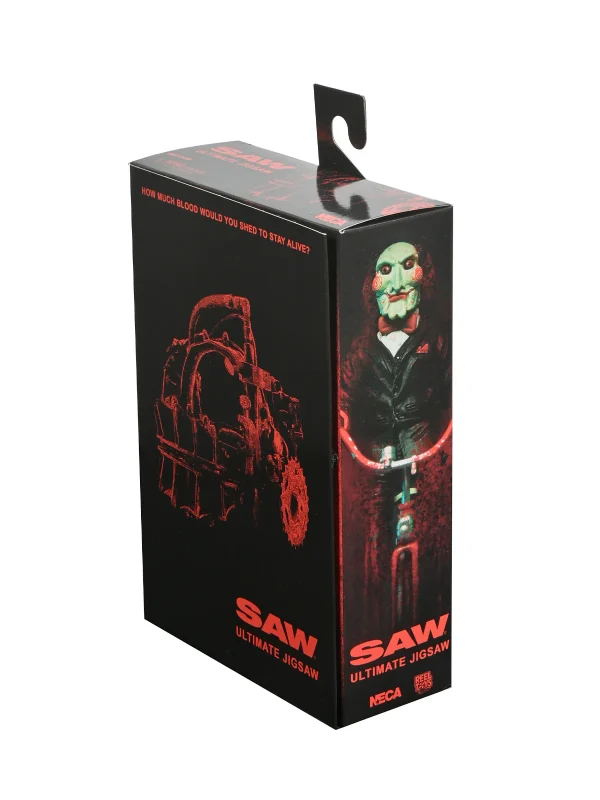Saw 7” Jigsaw in Red Robe Action Figure by NECA - Image 3