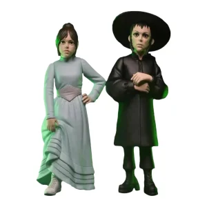 NECA Beetlejuice Toony Terrors Lydia & Astrid 2-Pack – 6” Stylized Action Figures at themoviemerch.com