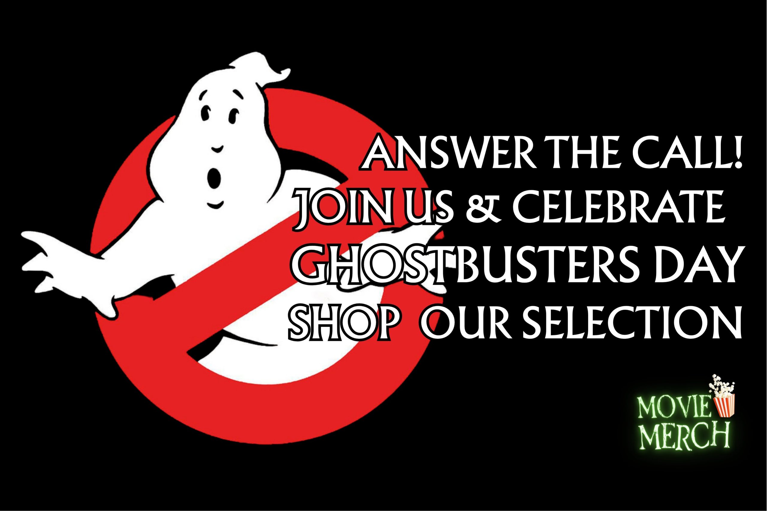 Ghostbusters Day Banner at themoviemerch.com
