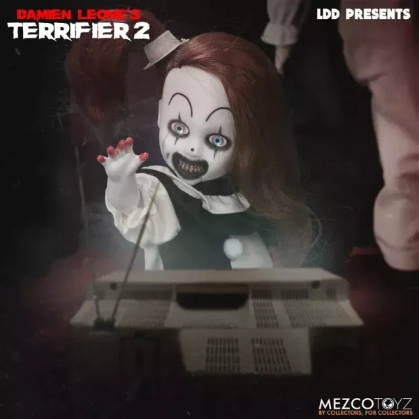 Terrifier - Little Pale Girl 10" Living Dead Doll by Mezco - Image 4