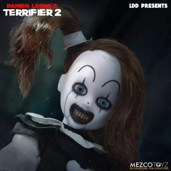 Terrifier - Little Pale Girl 10" Living Dead Doll by Mezco - Image 5