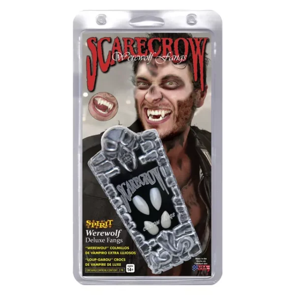 Deluxe Werewolf Fangs by Spirit Halloween at TheMovieMerch.com