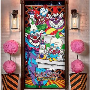 Killer Klowns from Outer Space - 80" x 37" Door Cover by Spirit Halloween