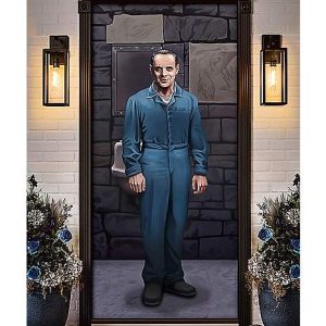 Hannibal Lecter - 80 x 37" Silence of the Lambs Door Cover by Spirit Halloween