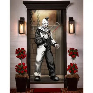 Terrifier - 80" x 37" Door Cover by Spirit Halloween