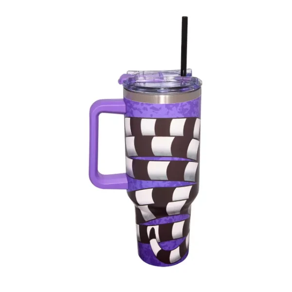 Beetlejuice - 40 oz Stanley Cup Snake Tumbler Spirit Halloween