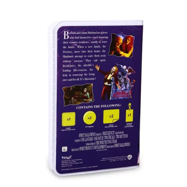 Beetlejuice Collector's VHS Box Set by Spirit Halloween at TheMovieMerch.com