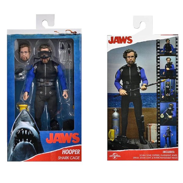 Jaws - Matt Hooper Ultimate 8" Scale Action Figure Hand- signed by Richard Dreyfus