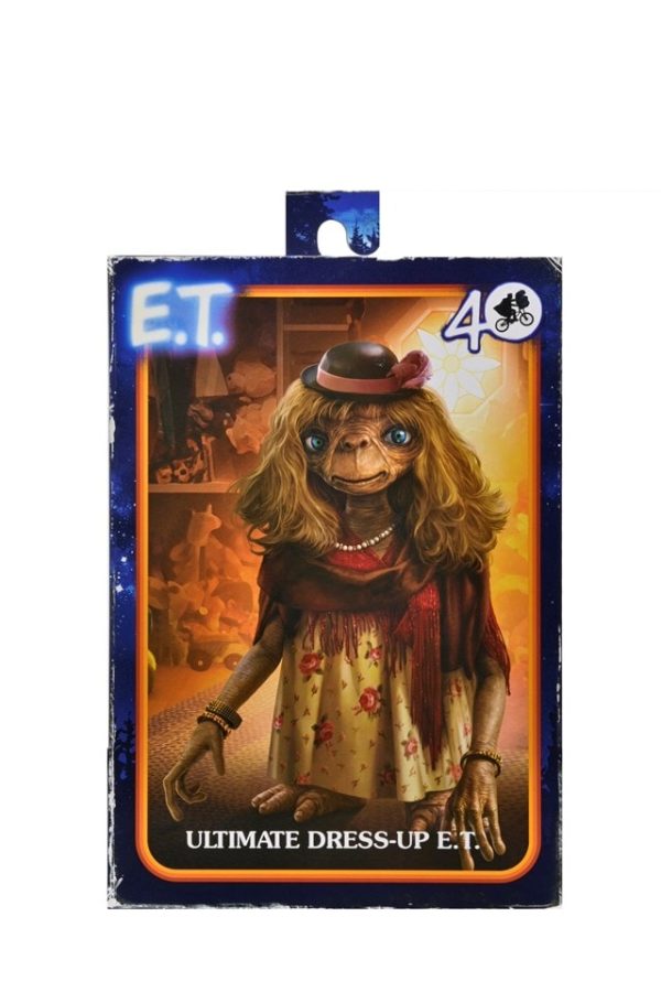 ET - 40th Anniversary Dress-up ET 7" Scale Action Figure by NECA