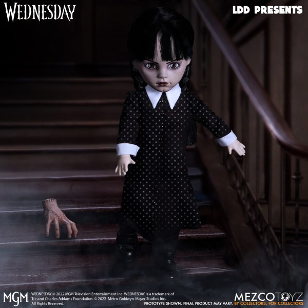 Living Dead Dolls - LDD Wednesday Addams Family by Mezco