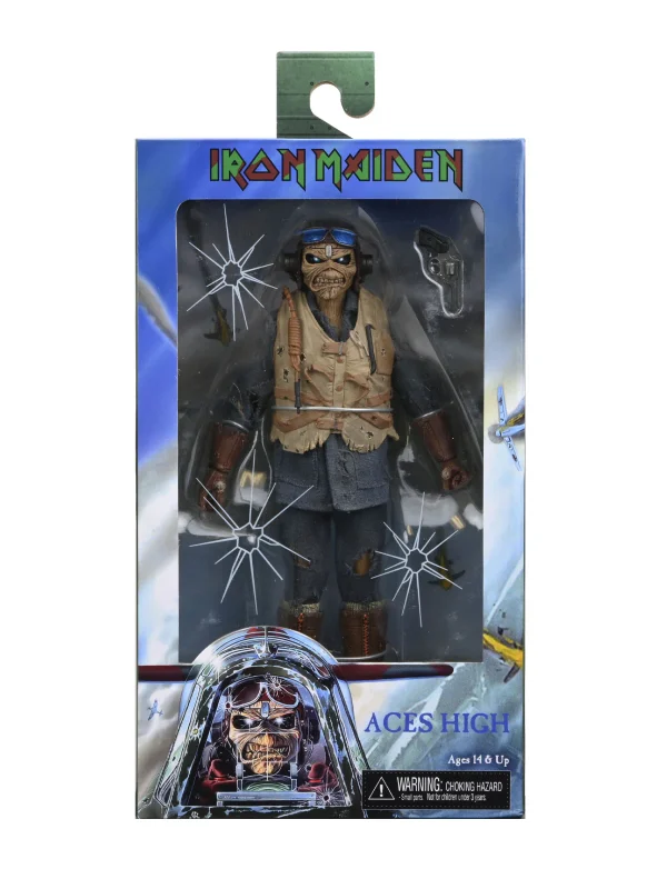 Iron Maiden - Aces High Eddie 8" Clothed Action Figure by NECA