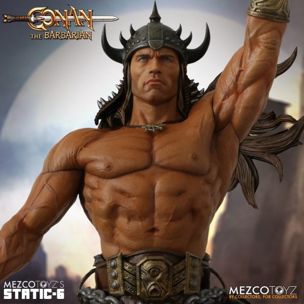 Conan the Barbarian - 25" Static 6 Statue by Mezco