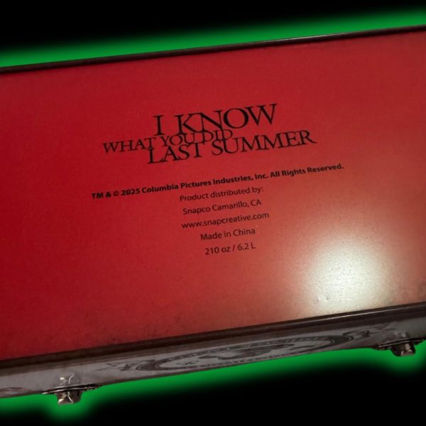 I Know What You Did Last Summer Regal Exclusive, Limited Edition Fishing Tackle Box Popcorn Bucket at themoviemerch.com