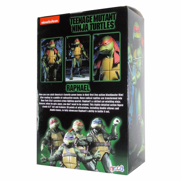 Teenage Mutant Ninja Turtles - 1990 Movie Raphael 7" Action Figure by NECA