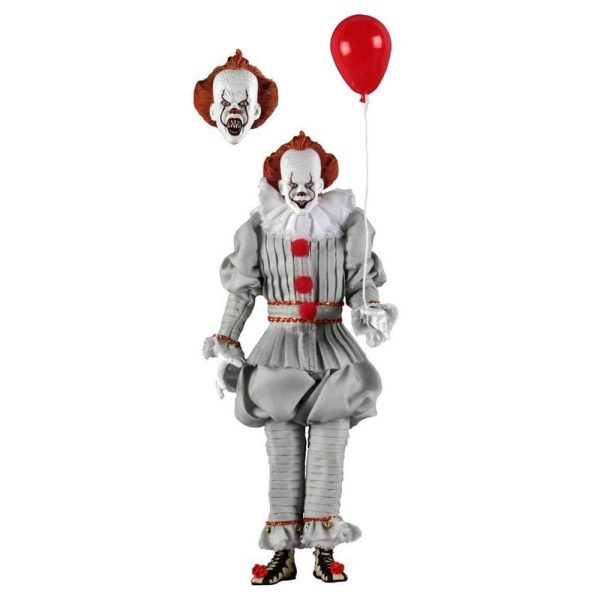 It - 2017 Pennywise 8" Scale Clothed Action Figure by NECA