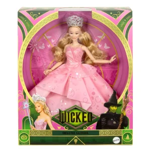 Wicked - Deluxe Glinda Fashion Doll & Accessories by Mattel at theMovieMerch.com