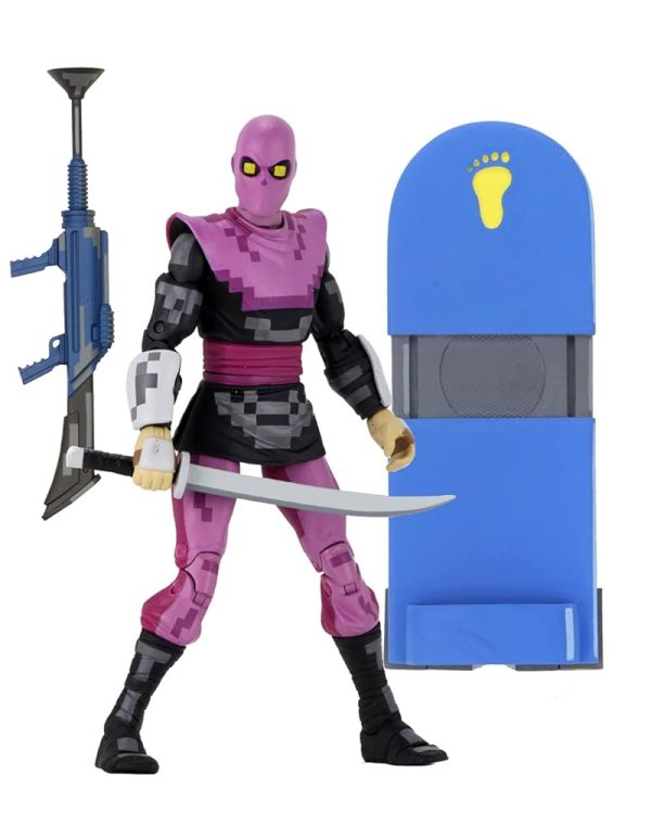 Teenage Mutant Ninja Turtles - Turtles in Time Foot Soldier 7" Scale Action Figure Starter Pack by NECA