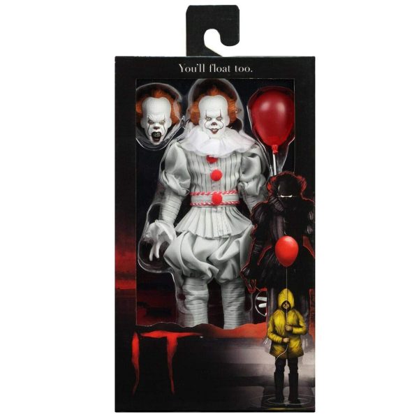 It - 2017 Pennywise 8" Scale Clothed Action Figure by NECA