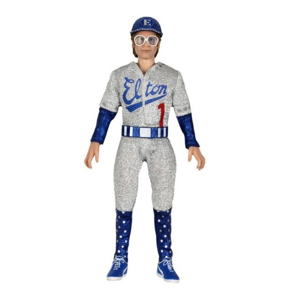Elton John - Live in 1975 with Piano Deluxe Clothed 8" Action Figure by NECA